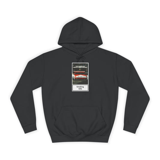 Smoking Kills BMW M1 Marlboro Hoodie Cosmosschwarz